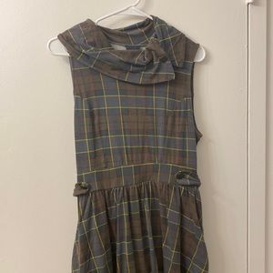 Size L Hot Topic Outlander tartan plaid dress